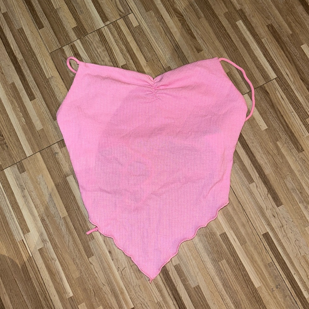 shein XS pink strapy top